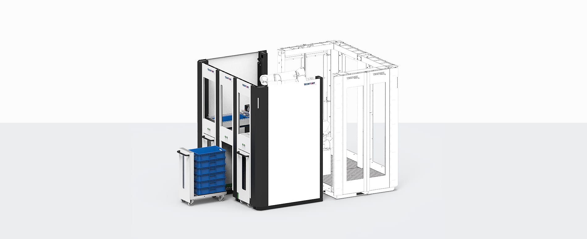 techtory palletizing storage